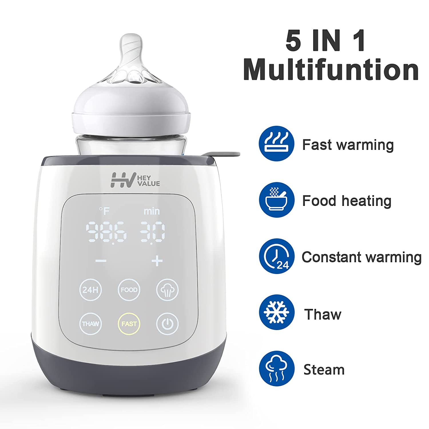 No Water Heater Milk Warmer Automatic Constant Temperature Heating